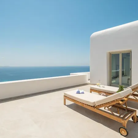 Ferienhaus Vrachos Retreats - Sunset Sea View Mykonos Town